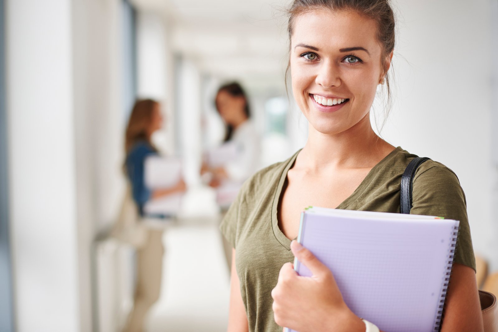 University student on campus in Australia